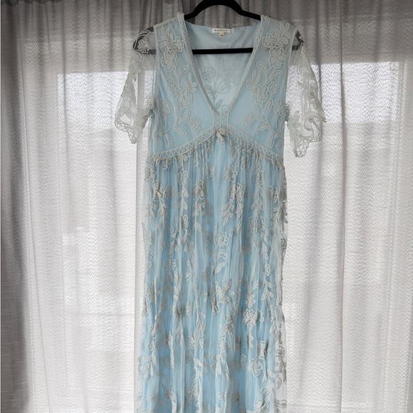 Light Blue Maxi Dress - Picture 7 of 11